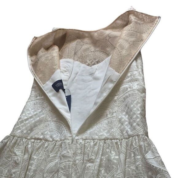 Marchesa Notte Sleeveless Lace Drop Waist Dress Size 4 NWT - Picture 9 of 15